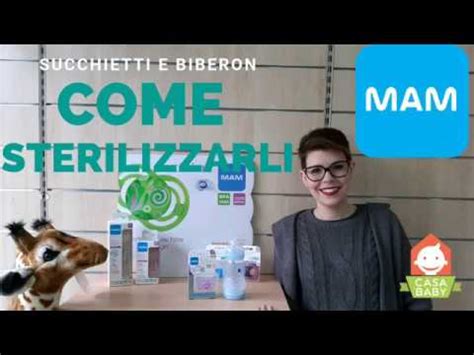 illustrazione di biberon correttamente puliti e sterilizzati