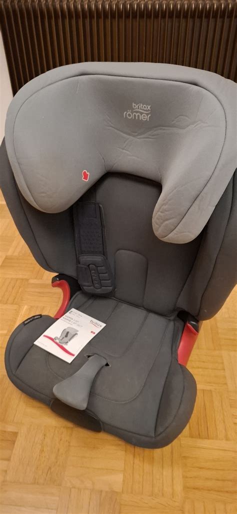 schema tecnico Britax Römer Kidfix II XP SICT con evidenza della struttura interna