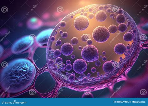 Microscopio con cellule staminali emopoietiche