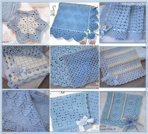 Copertina per maschietto finita con bordure decorative e nome ricamato