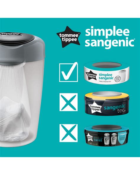 confezione di ricariche Sangenic Tommee Tippee