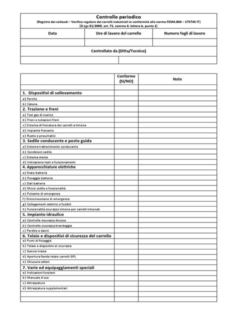 schema riassuntivo dei controlli periodici obbligatori su impianti di refrigerazione e climatizzazione