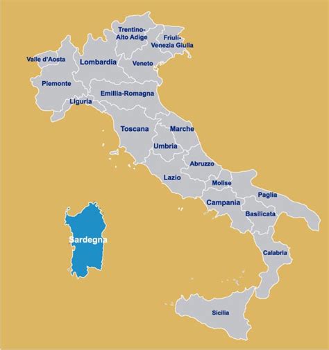 Mappa Settipelago con evidenziata la posizione approssimativa dell'Isola Materna