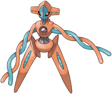 Deoxys artwork in tutte le sue forme