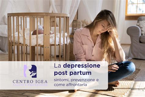infografica che illustra i segnali di allarme nella depressione post-partum