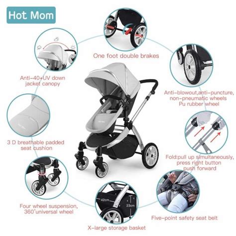 passeggino Hot Mom F39 caratteristiche tecniche