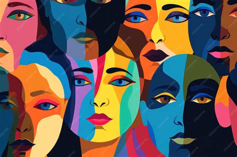 rappresentazione concettuale della diversità delle preferenze umane