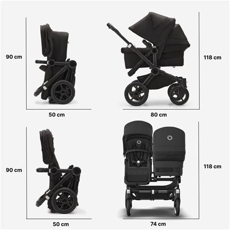 Dimensioni passeggino Inglesina Espresso aperto e chiuso