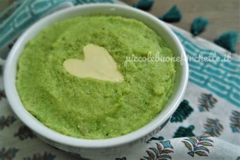 Semolino con broccoli e prosciutto