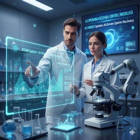 Immagine di vari strumenti diagnostici per l'infertilità maschile