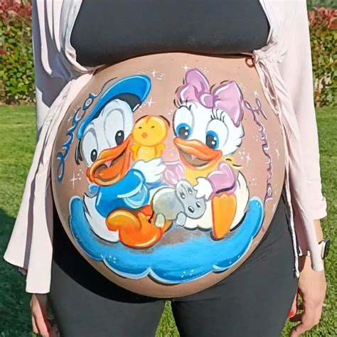 Soggetti popolari per il belly painting
