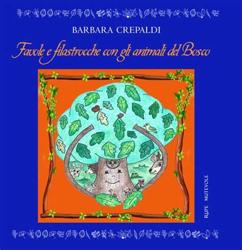 Libro illustrato di filastrocche con insetti e animali del bosco