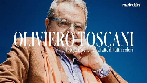 Ritratto iconico di Oliviero Toscani