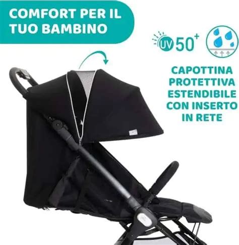 Seduta reclinabile e cappottina Chicco Goody