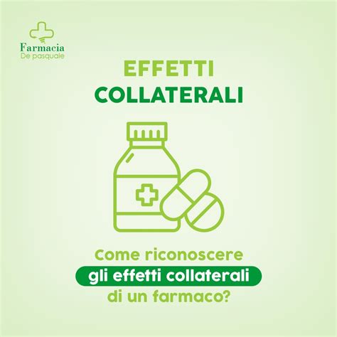 Illustrazione degli effetti collaterali comuni