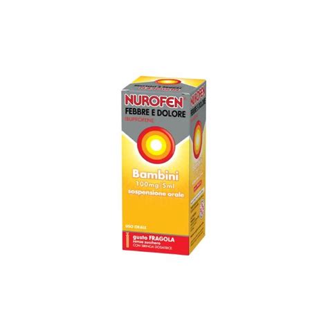 Nurofen Bambini gusto fragola e arancia