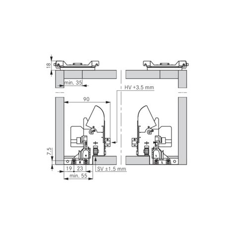 Meccanismo blocco ruote culla