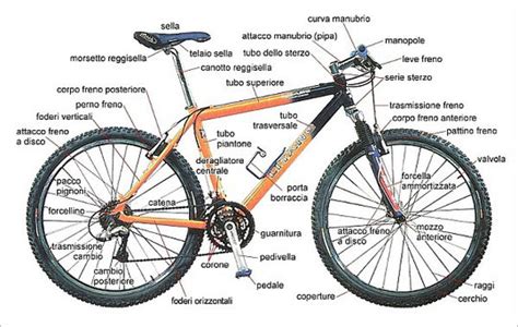componenti bicicletta alluminio