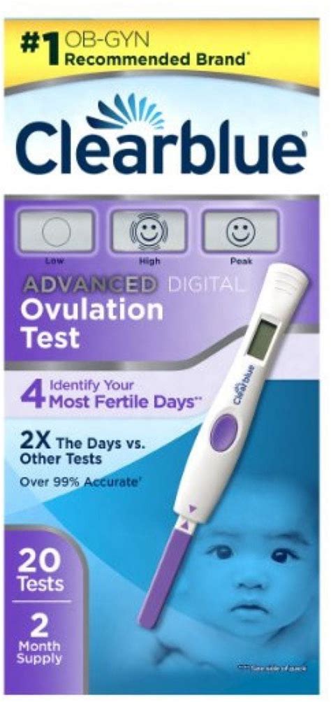 Clearblue Ovulation Test Packaging