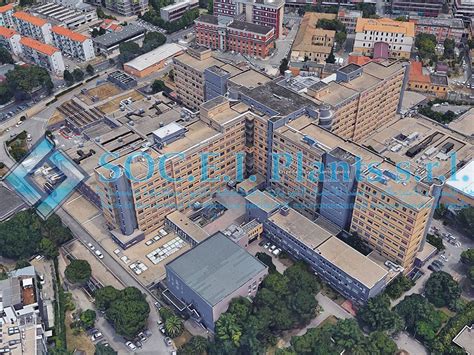 Veduta esterna dell'Ospedale Civile Spirito Santo di Pescara