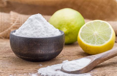 rimedi naturali per il bucato come bicarbonato e limone
