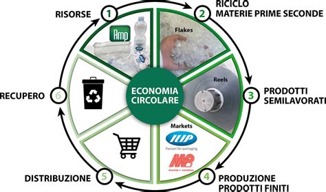 Infografica sulla sostenibilità e l'economia circolare
