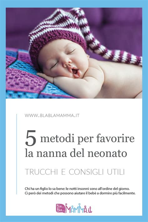 Consigli pratici per favorire il sonno notturno del neonato