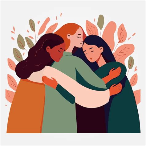 Donne che si confidano e si supportano a vicenda dopo un lutto