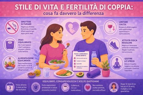 Stile di vita per la fertilità