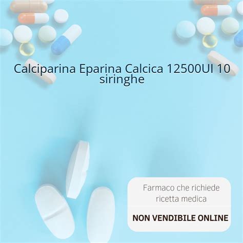Siringhe di eparina e confezioni di aspirina a basso dosaggio