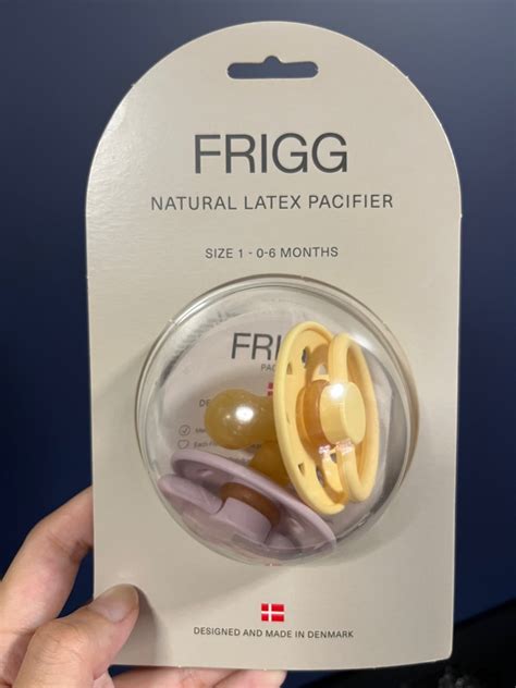 FRIGG pacifiers in Nordic style