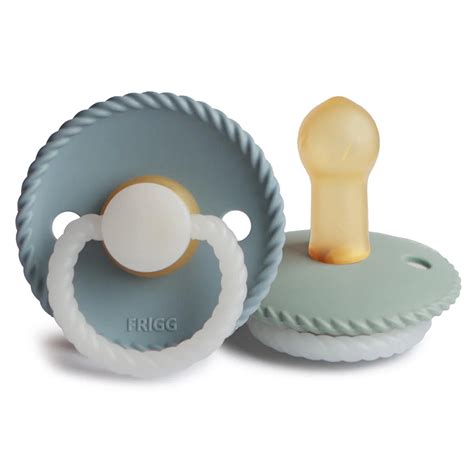 Baby with FRIGG pacifier