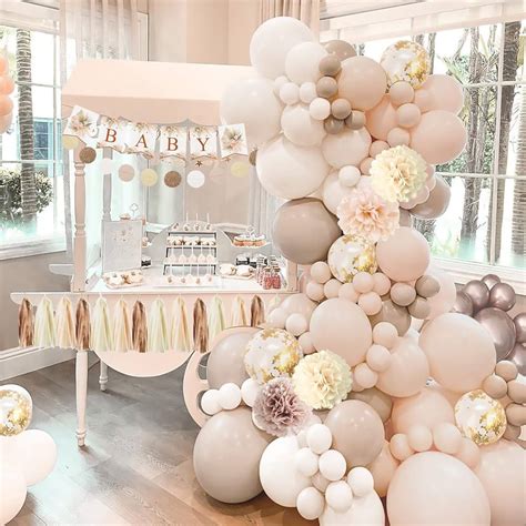decorazioni con palloncini per baby shower