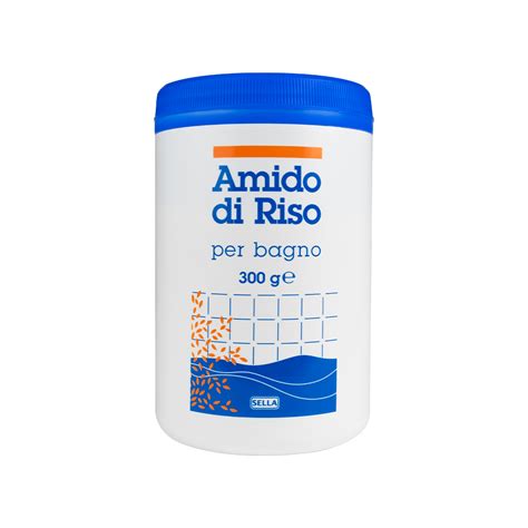 Amido di riso e ossido di zinco