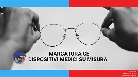 Immagine concettuale dispositivi medici con marcatura CE: Un'illustrazione che mostra diversi dispositivi medici (occhiali, lenti, mascherine) con il simbolo della marcatura CE ben visibile.