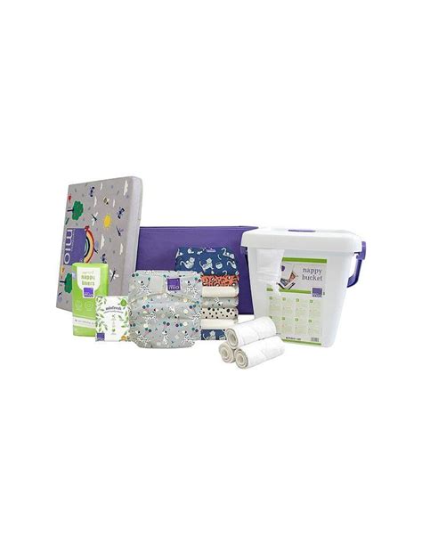 Set di accessori per pannolini lavabili (wet bag, salviette, spray)