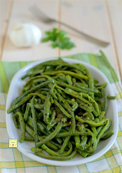 Preparazione fagiolini svezzamento
