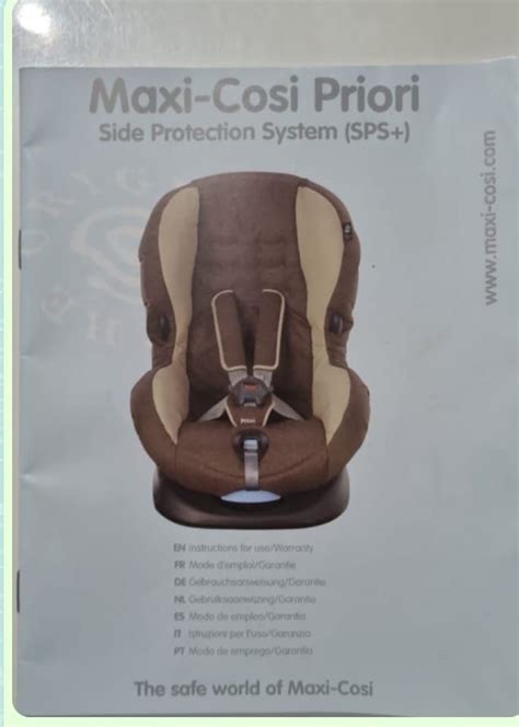 Dettagli del sistema SPS+ Maxi-Cosi Priori