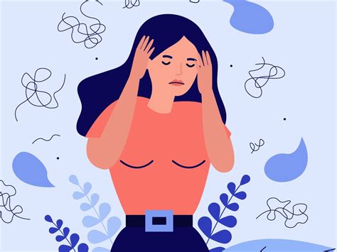 Donna in ansia durante l'attesa dei risultati delle analisi