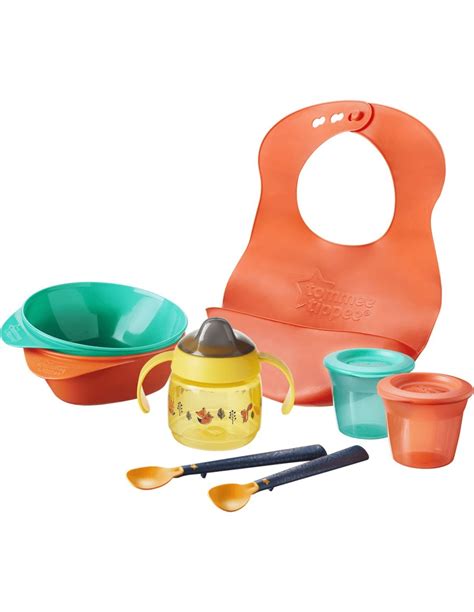Scodella pappa rosa Tommee Tippee e altri accessori per la pappa