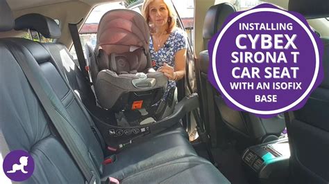 Cybex Sirona ISOFIX base installation guide