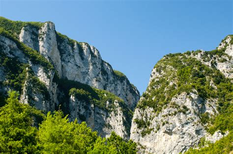 Mappa del Parco Regionale della Gola della Rossa e di Frasassi
