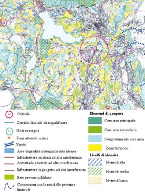Mappa della Piattaforma Ecologica di Varese