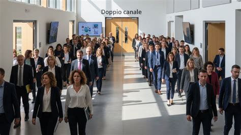 Illustrazione di un nucleo assorbente a doppio canale