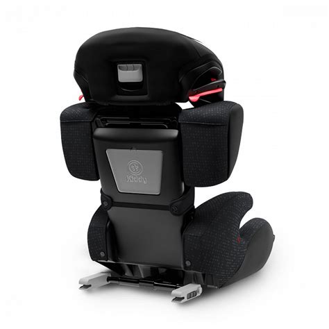Visuale d'insieme del seggiolino auto Kiddy Guardianfix Pro 2 con le sue caratteristiche principali evidenziate