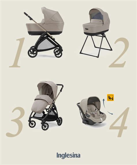 Inglesina Sketch in contesto urbano con bambino