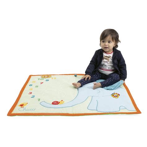 Tappeto Complimese Chicco con bambino e anello sole