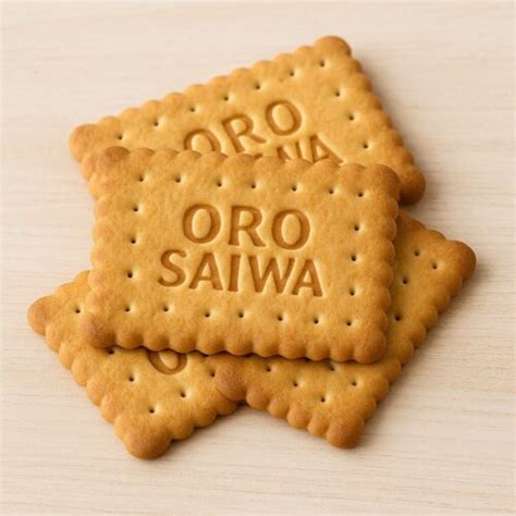 illustrazione fotografica di una classica colazione italiana con biscotti Oro Saiwa e una tazza di latte