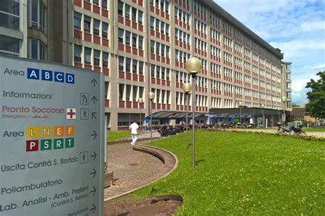 Mappa del territorio Materano con indicazione degli ospedali