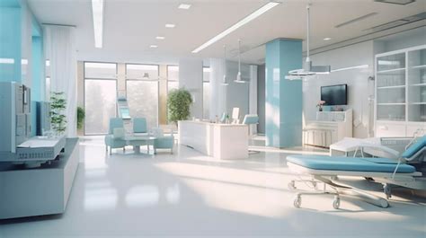 Interno di una clinica moderna